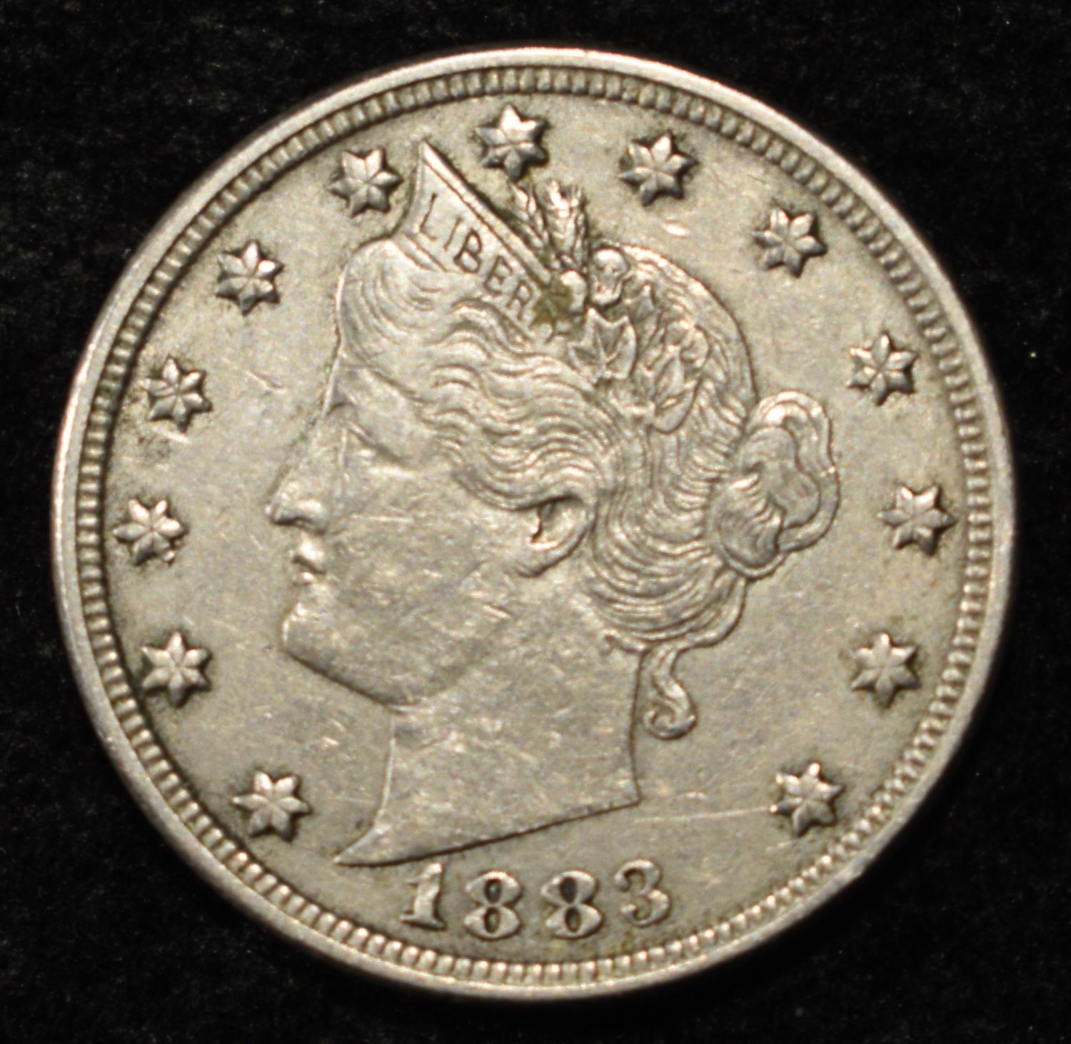 1883 'V' NICKEL