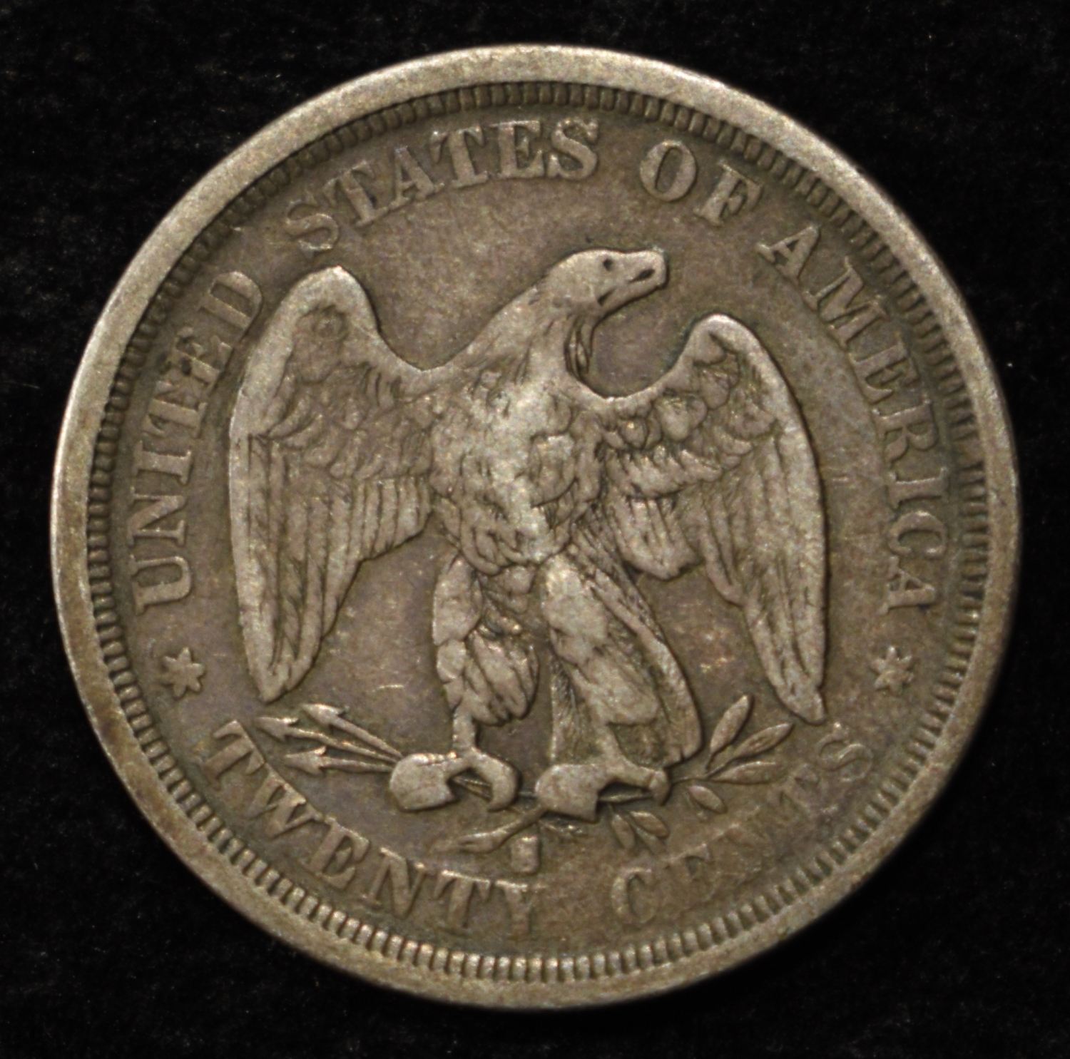 1875 20-CENT LIBERTY SEATED