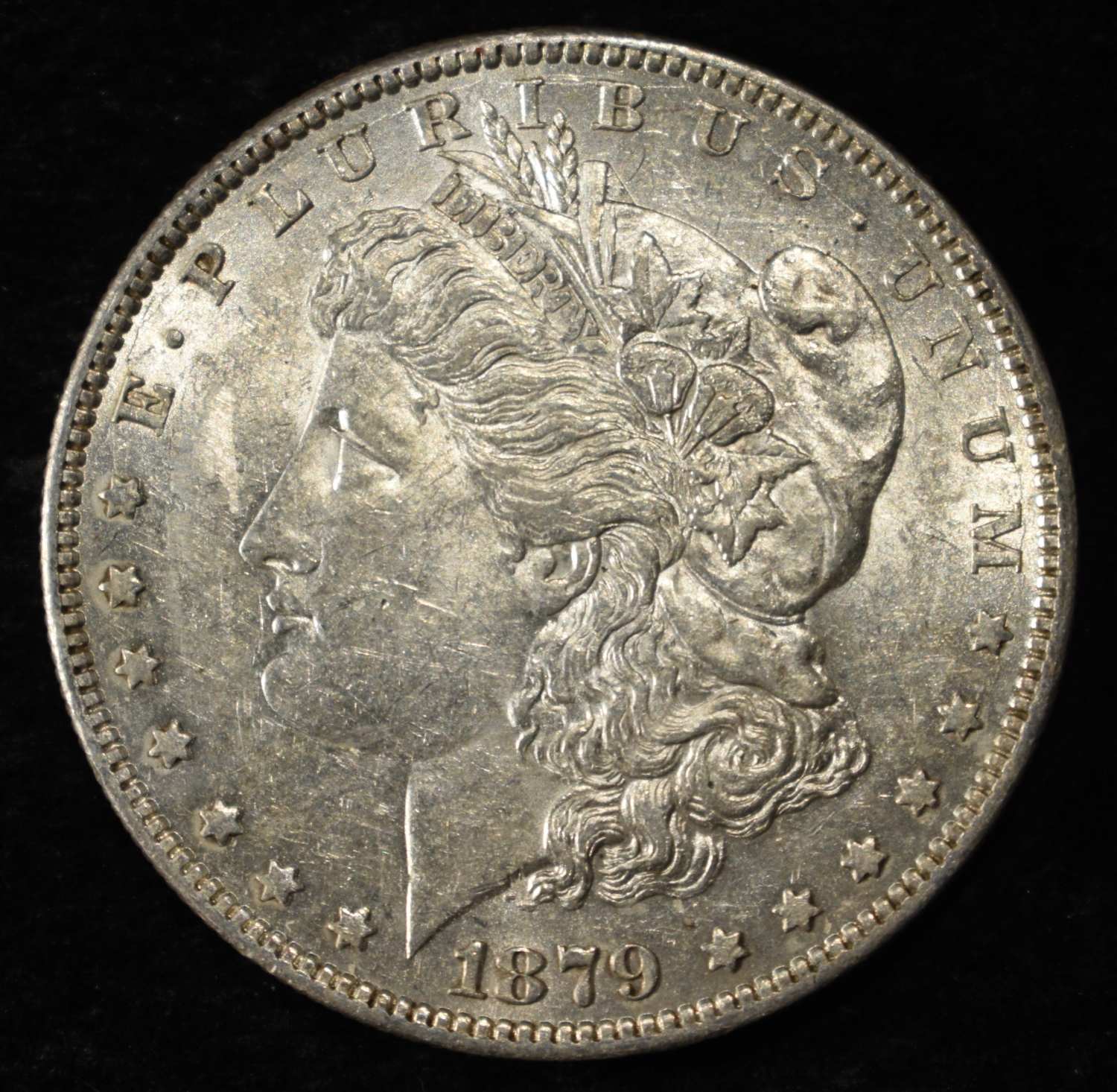 1879-O MORGAN DOLLAR AU/BU