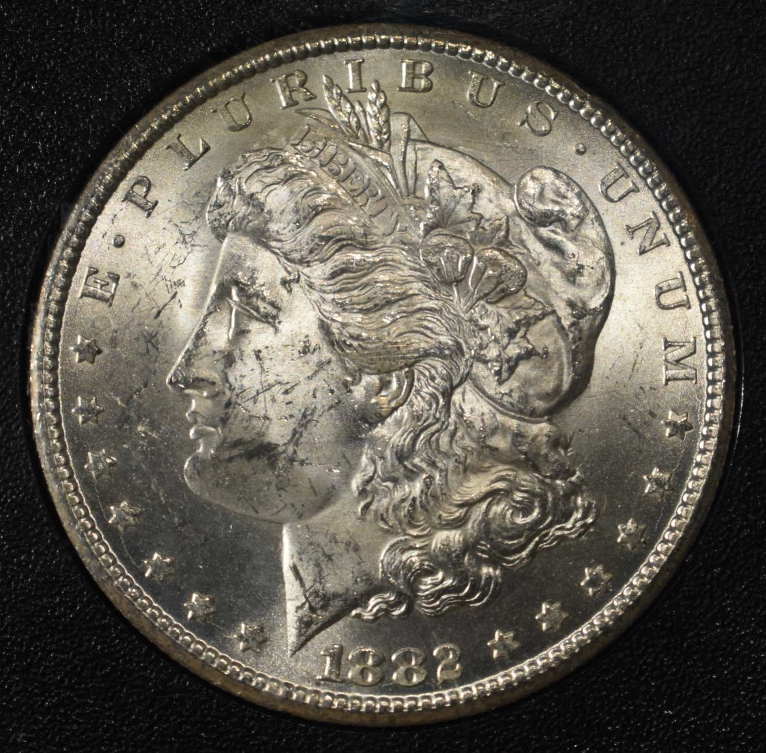 1882-CC MORGAN DOLLAR GSA CH BU