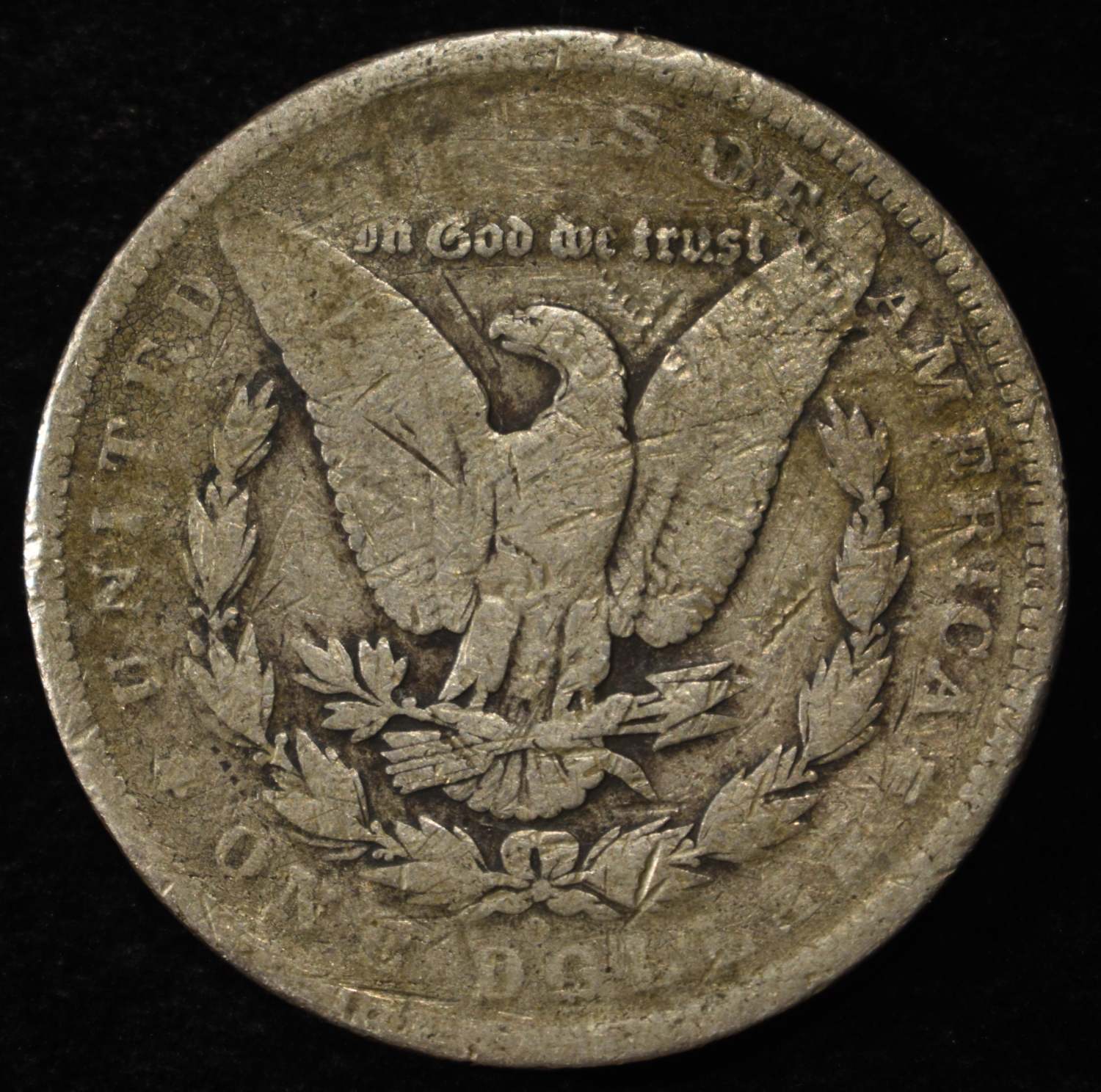1883-O MORGAN DOLLAR DAMAGED