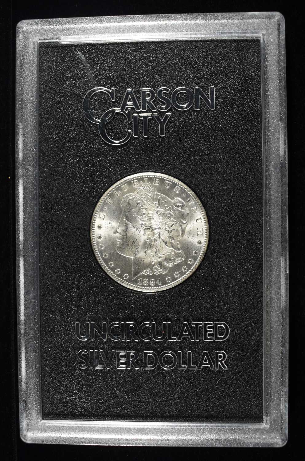 1884-CC MORGAN DOLLAR GSA CH BU