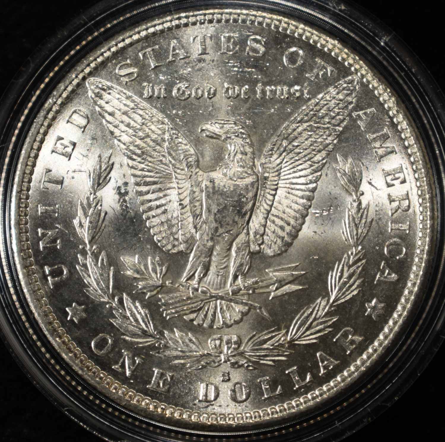 1885-S MORGAN DOLLAR CH BU