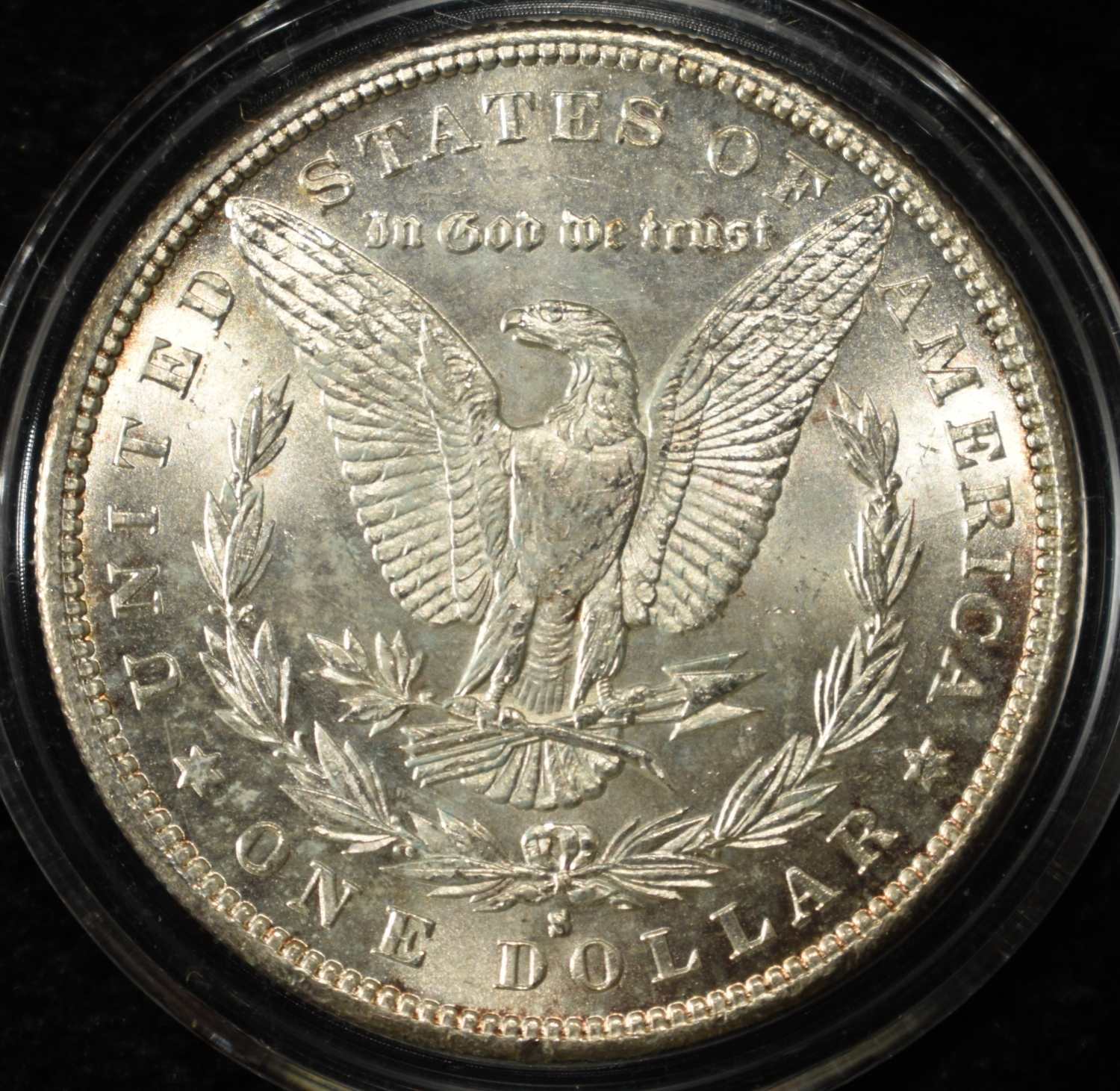 1886-S MORGAN DOLLAR CH BU