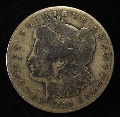 1890-O MORGAN DOLLAR. WEEKLY COIN & CURRENCY AUCTIONS