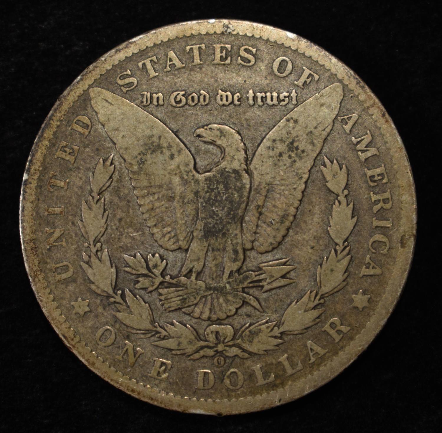 1890-O MORGAN DOLLAR