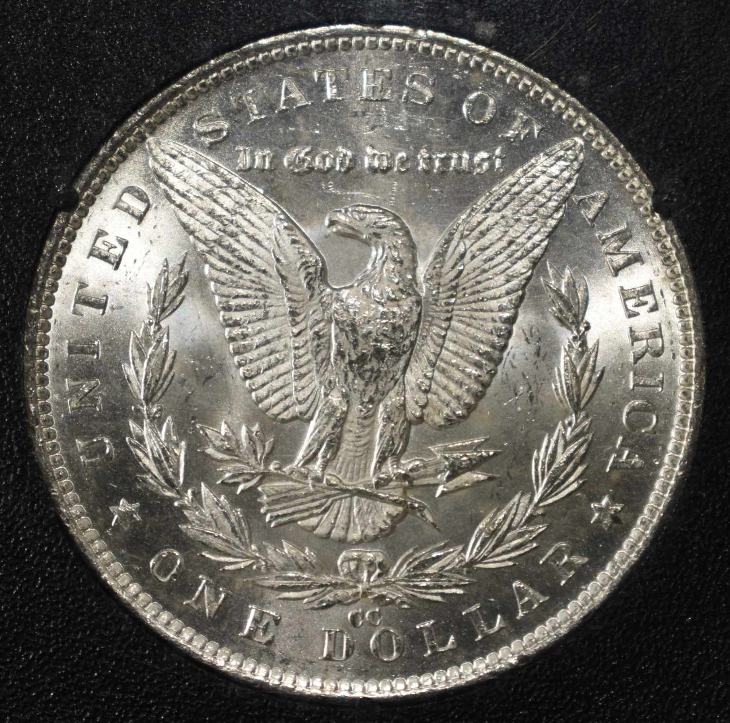1891-CC MORGAN DOLLAR GSA NGC MS-61 VAM-3