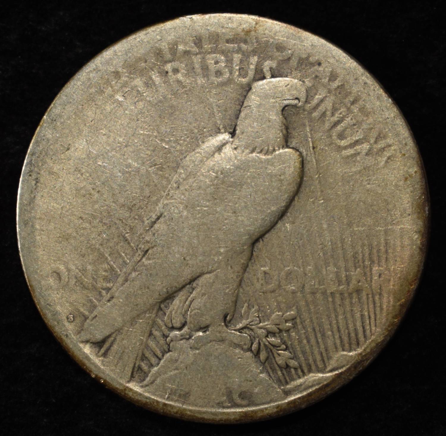 1924-S PEACE DOLLAR