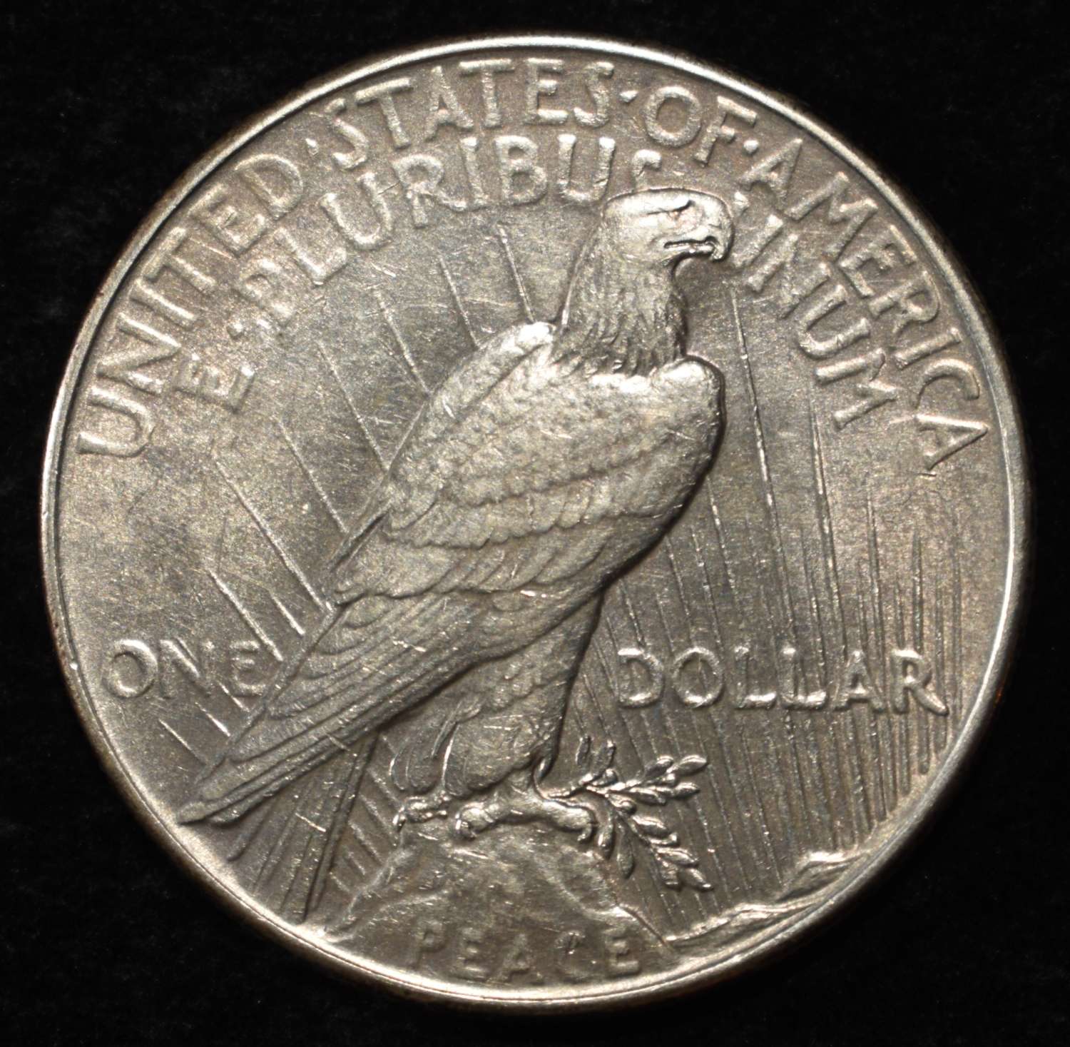 1935 PEACE DOLLAR CH AU