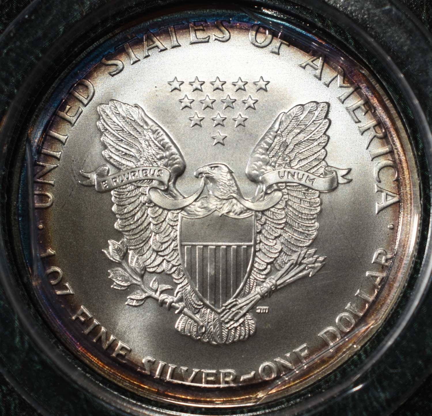 2001 AMERICAN SILVER EAGLE