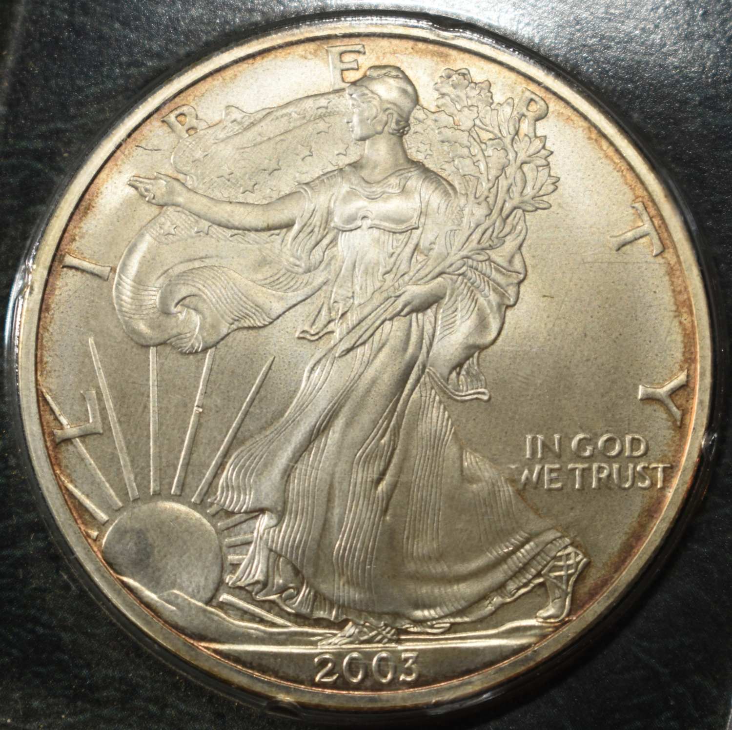 2003 AMERICAN SILVER EAGLE