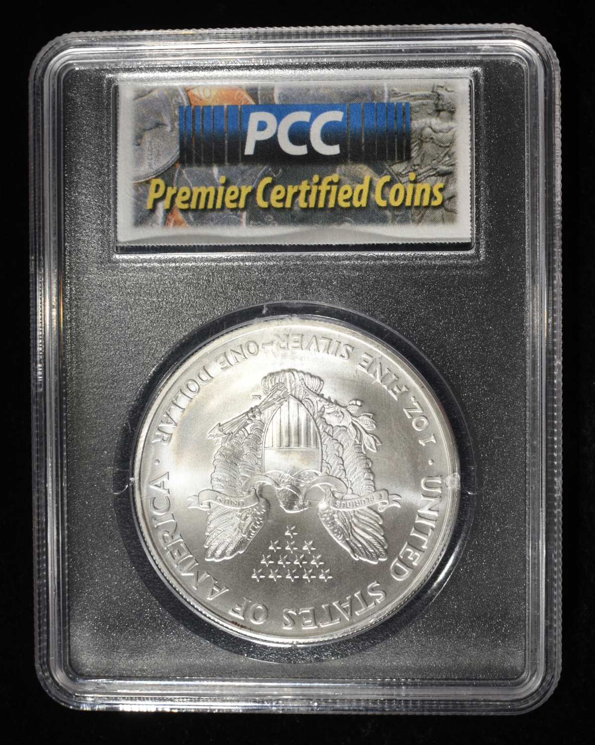 2005 SILVER EAGLE PCC PERFECT GEM 1ST DAY ISSUE