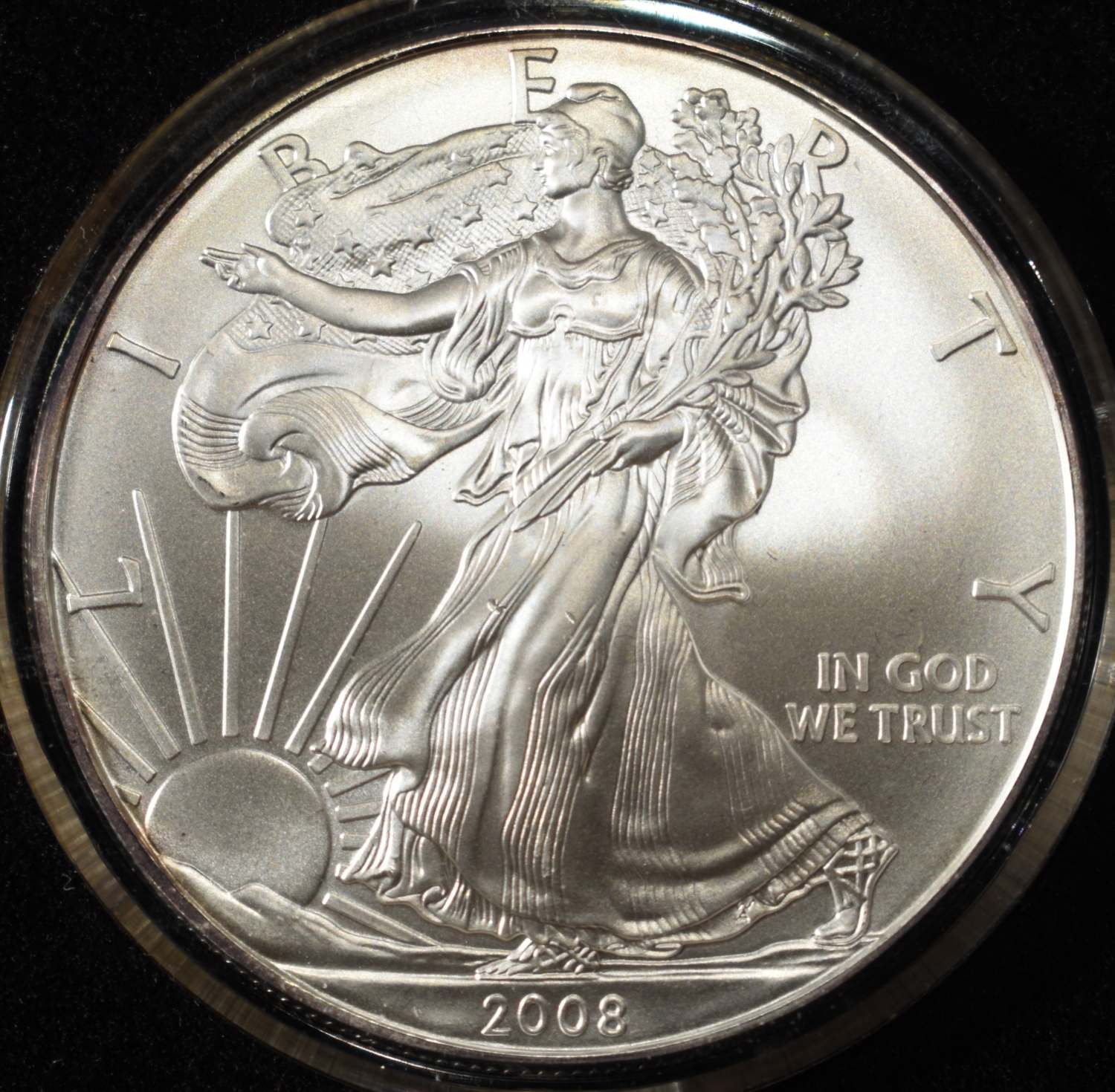 2008 AMERICAN SILVER EAGLE