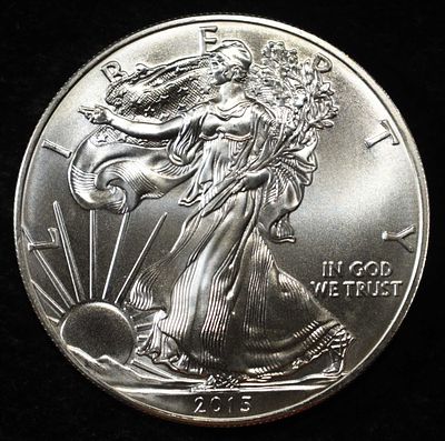 2015 AMERICAN SILVER EAGLE. BID WITH SILVER CITY AUCTIONS ESTIMATE $100 - $150.