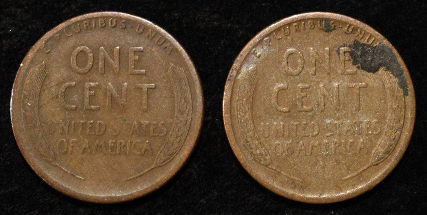 (72) D&S WHEAT CENTS FROM THE TEENS