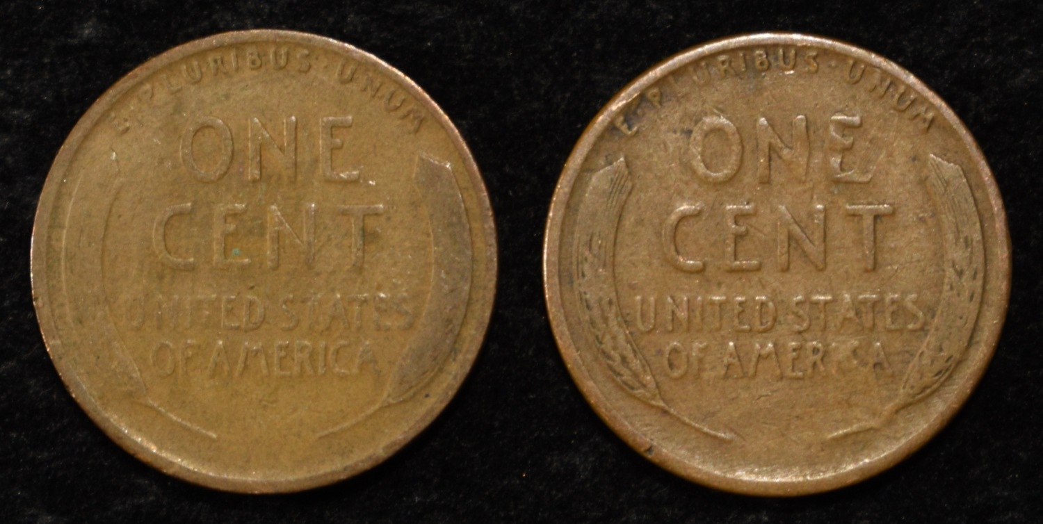 (93) WHEAT CENTS FROM THE 20'S