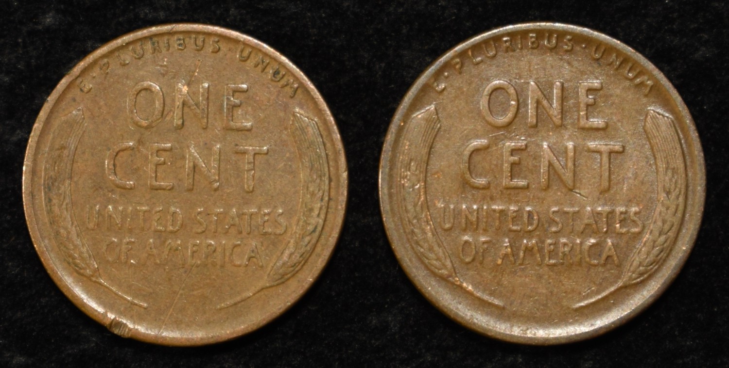 (250) WHEAT CENTS FROM THE 1930'S