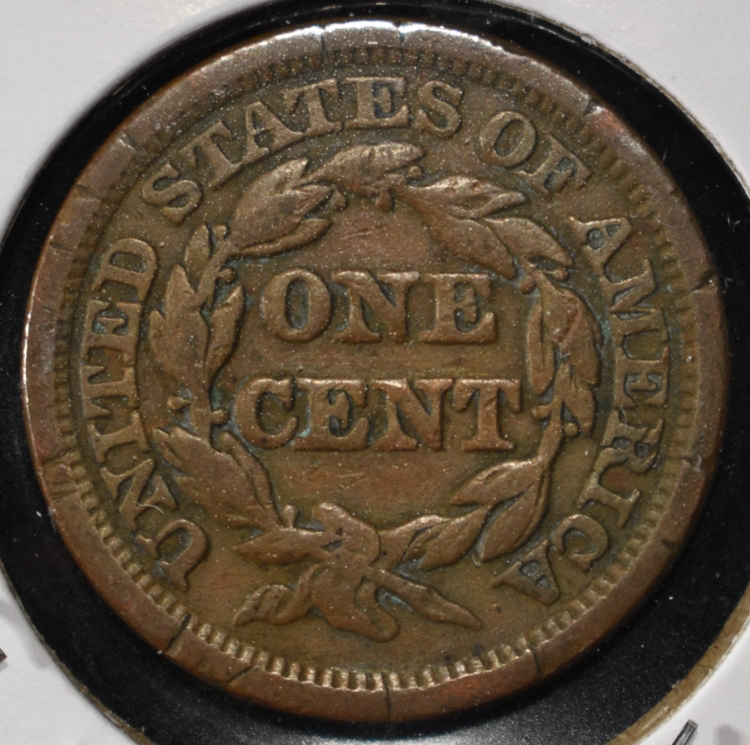 1848 BRAIDED HAIR CENT