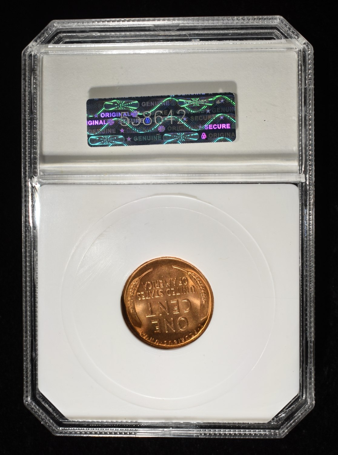 1937 WHEAT CENT PCI SUPERB GEM+ BU RD