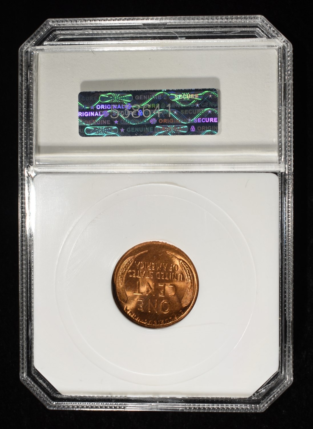 1938 WHEAT CENT PCI SUPERB GEM+ BU RD