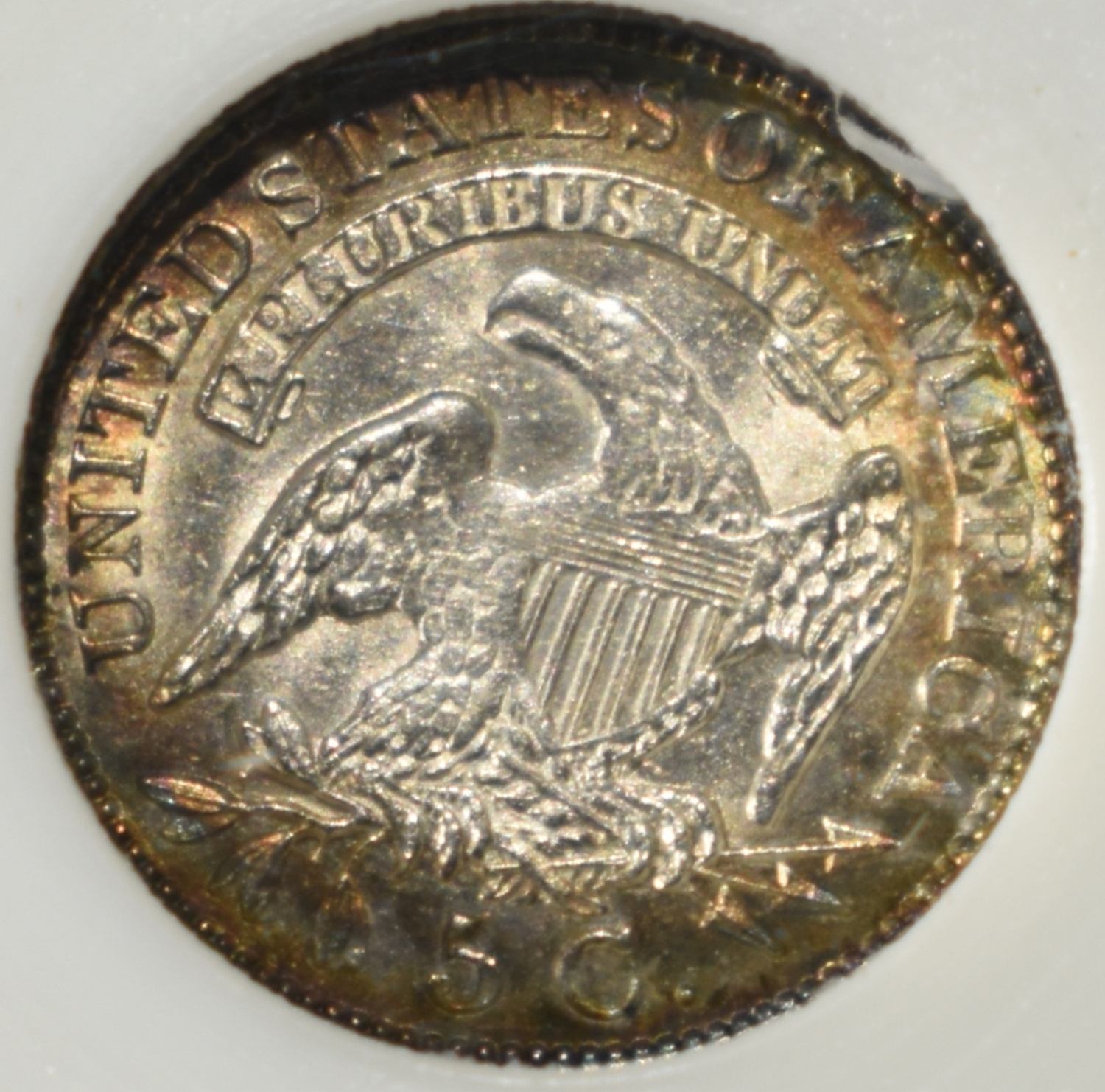 1830 CAPPED BUST HALF DIME PCI GEM BU PL