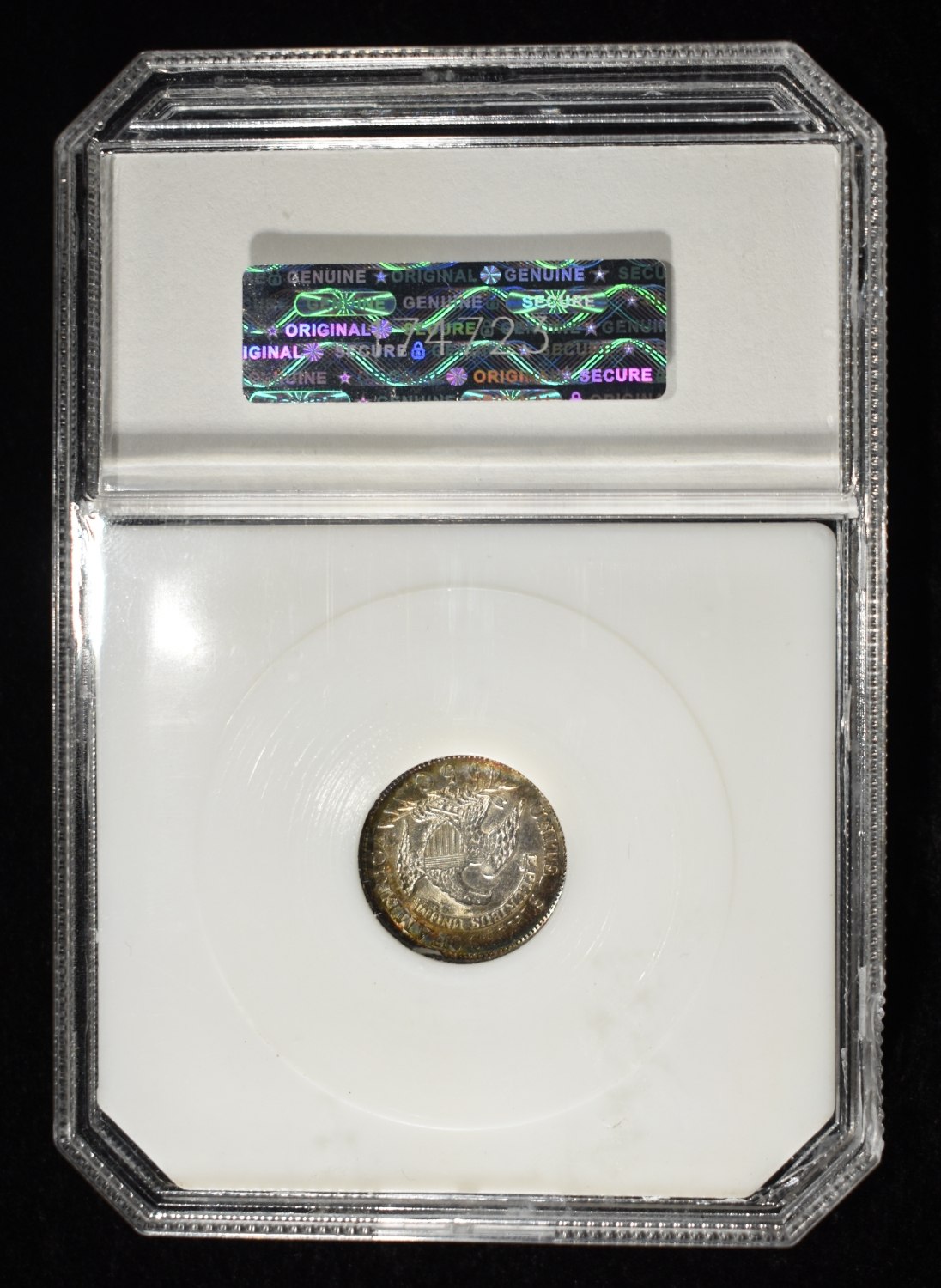 1830 CAPPED BUST HALF DIME PCI GEM BU PL