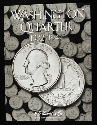 WASHINGTON QUARTERS COLLECTION. INCLUDING (43) 90% SILVER QUARTERS ESTIMATE $725 - $825.
