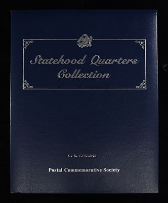 STATEHOOD QUARTERS COLLECTION VOLUME I. POSTAL COMMEMORATIVE SOCIETY INCLUDING (50) QUARTERS 