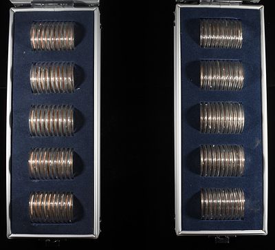 P&D 50 STATE QUARTERS SET. WEEKLY COIN & CURRENCY AUCTIONS ESTIMATE $100 - $150.