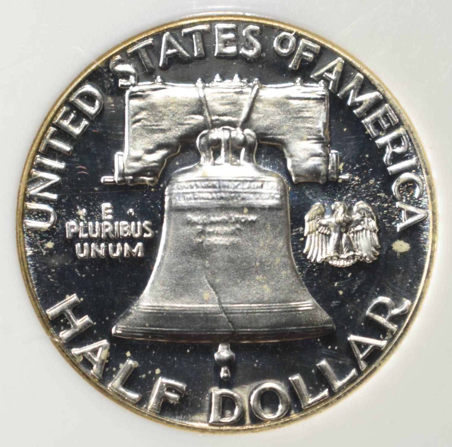 1961 FRANKLIN HALF DOLLAR NGC PF-68 CAMEO