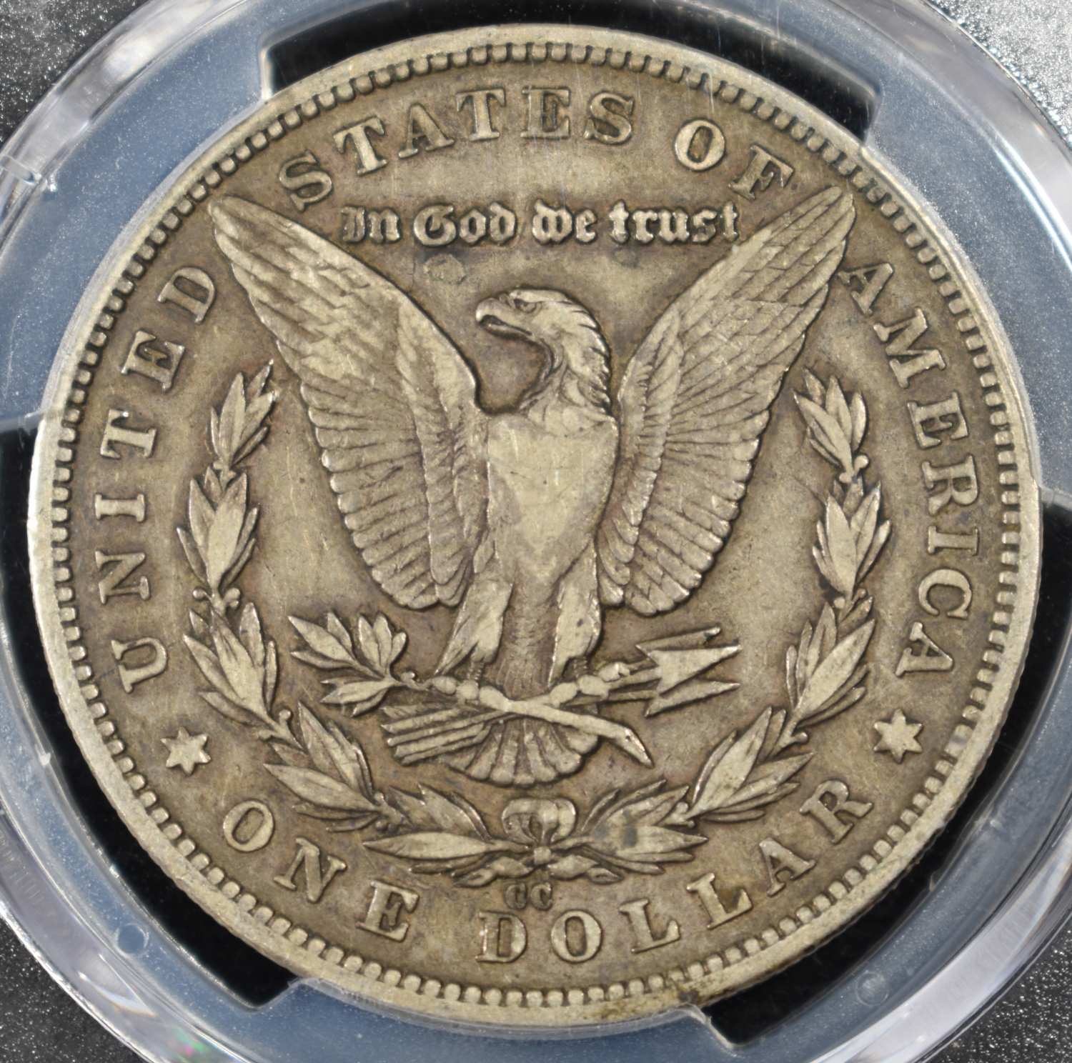 1879-CC MORGAN DOLLAR PCGS VF-25 LOOKS ALMOST XF
