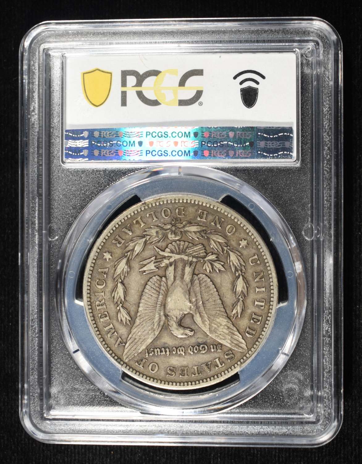 1879-CC MORGAN DOLLAR PCGS VF-25 LOOKS ALMOST XF