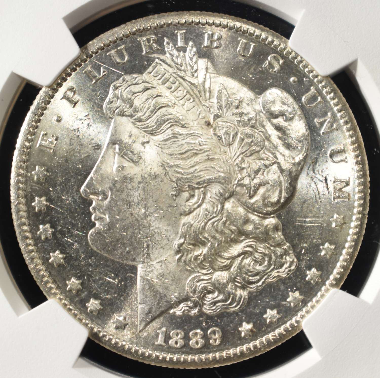 1889-S MORGAN DOLLAR NGC MS-61