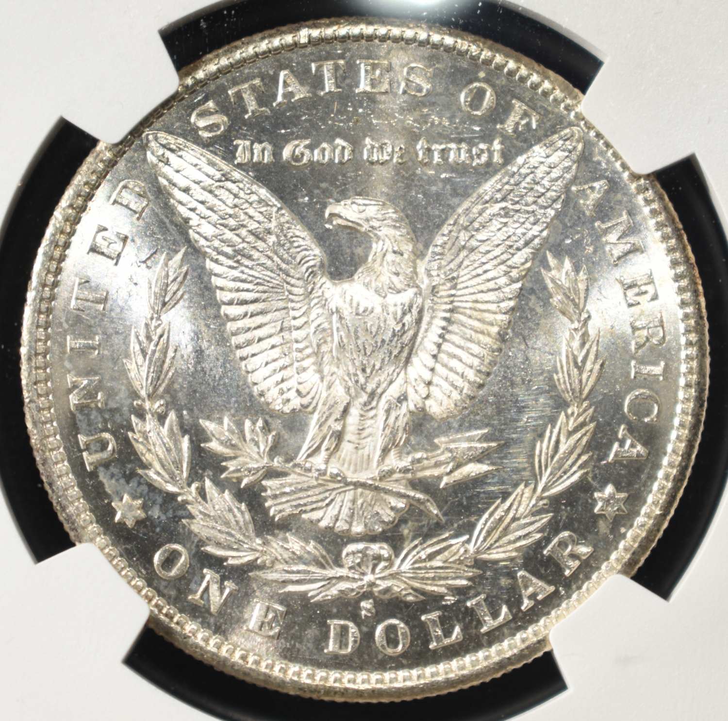 1889-S MORGAN DOLLAR NGC MS-61