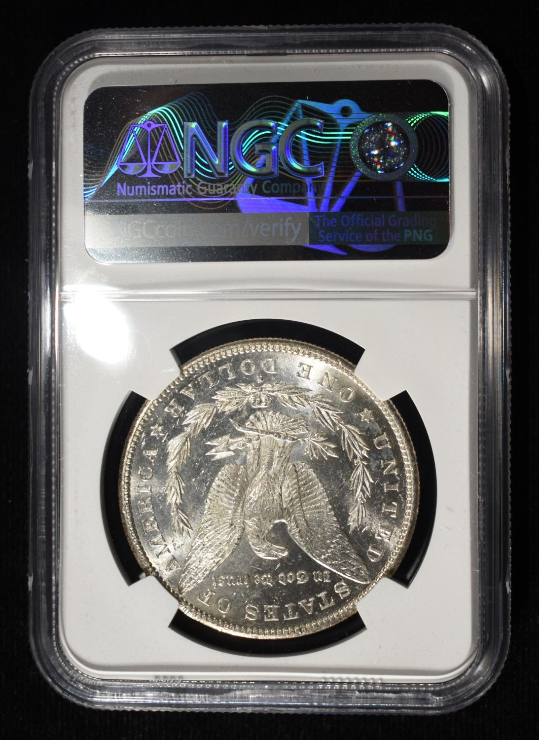 1889-S MORGAN DOLLAR NGC MS-61