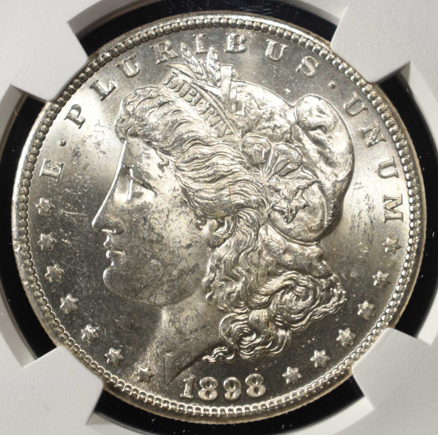 1898-S MORGAN DOLLAR NGC MS-61