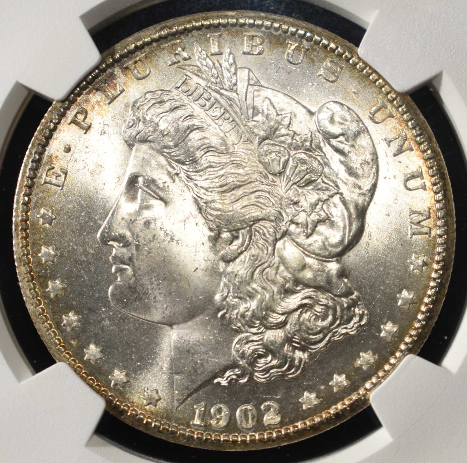 1902-S MORGAN DOLLAR NGC MS-64