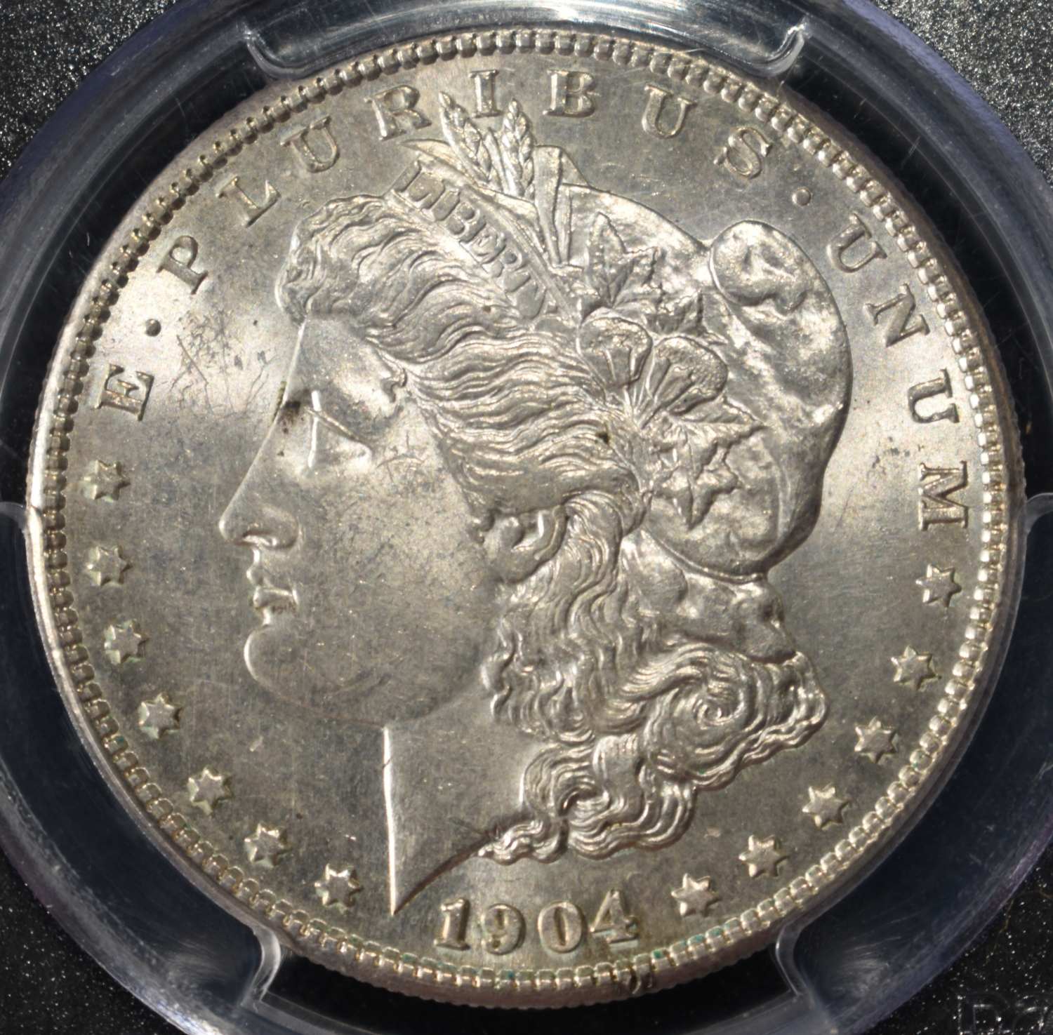 1904-S MORGAN DOLLAR PCGS MS-62