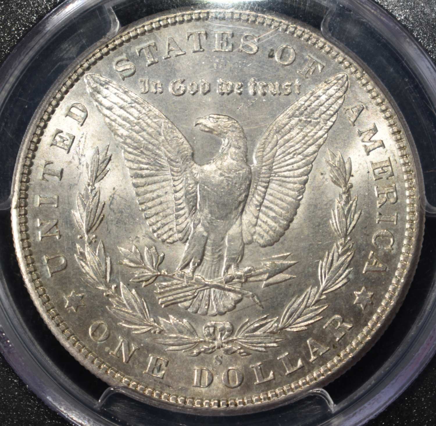 1904-S MORGAN DOLLAR PCGS MS-62
