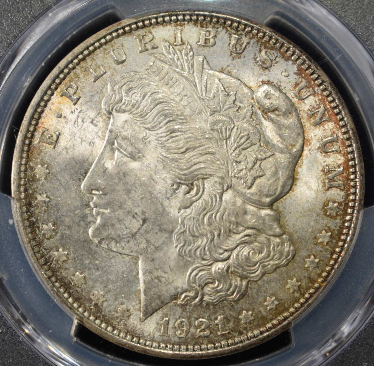 1921-D MORGAN DOLLAR PCGS MS-63