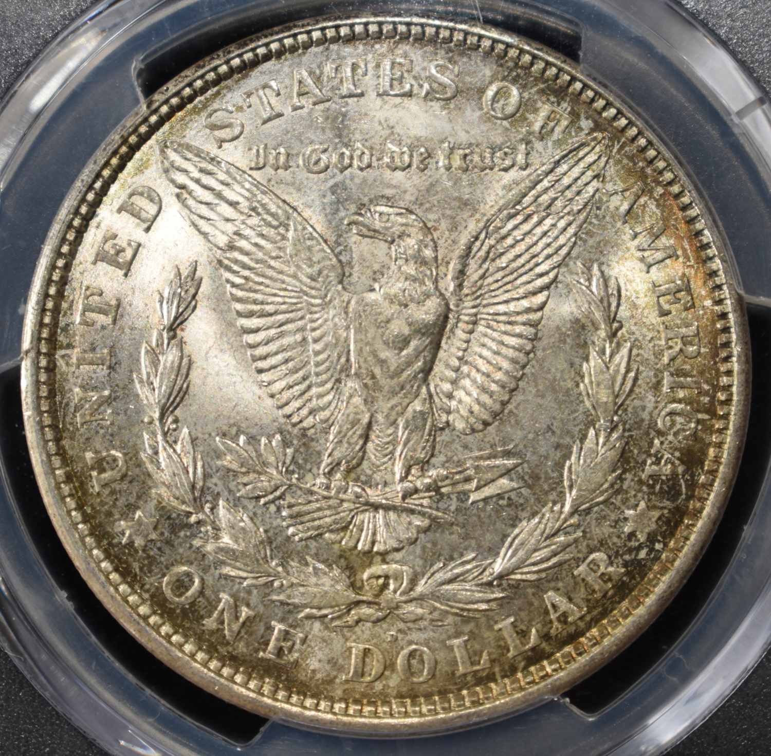 1921-D MORGAN DOLLAR PCGS MS-63