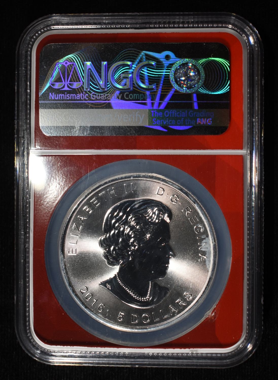 2016 CANADA SUPERMAN 1 OZ .999 SILVER NGC MS70