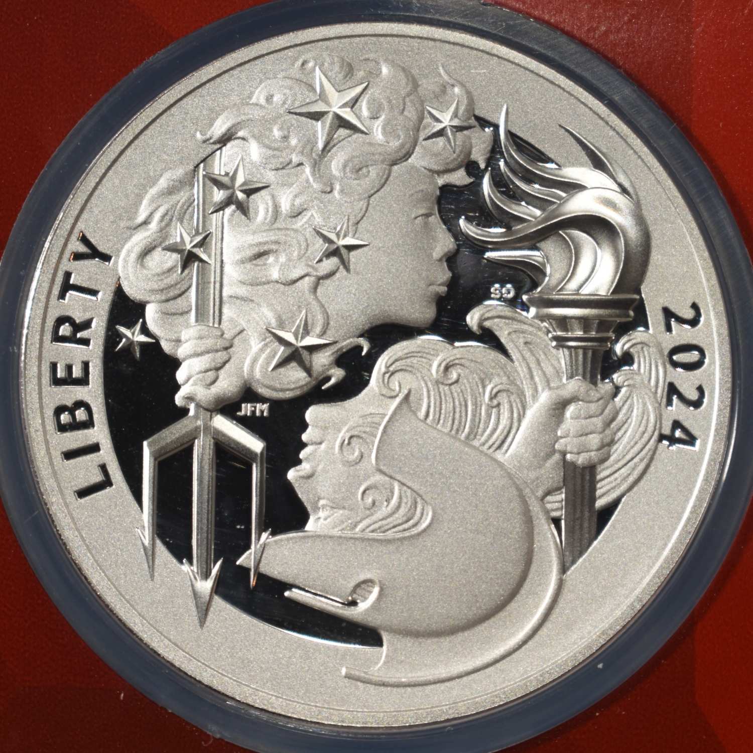 2024-P LIB & BRIT 1 OZ SILVER NGC PF69 UCAM
