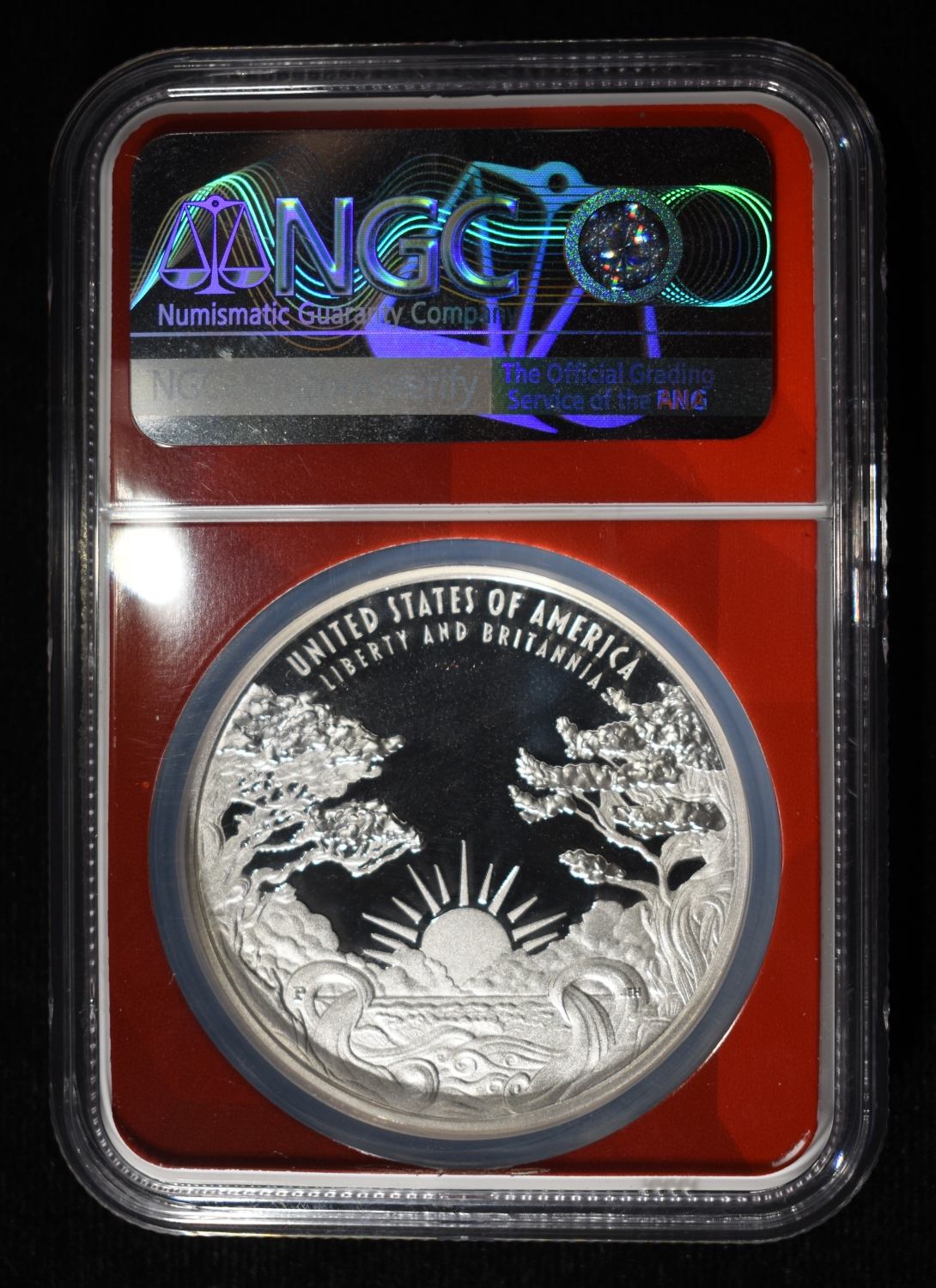 2024-P LIB & BRIT 1 OZ SILVER NGC PF69 UCAM
