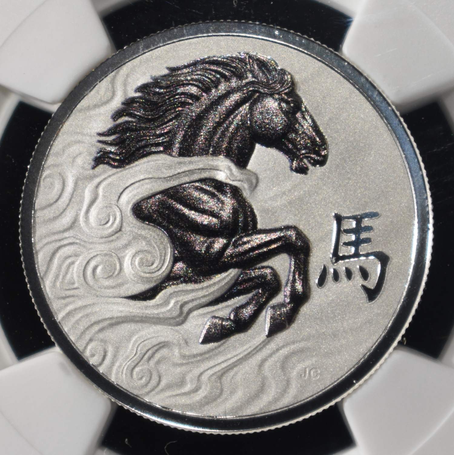 2026 ASCENSION 1/2 OZ SILVER HORSE NGC REV PF-70