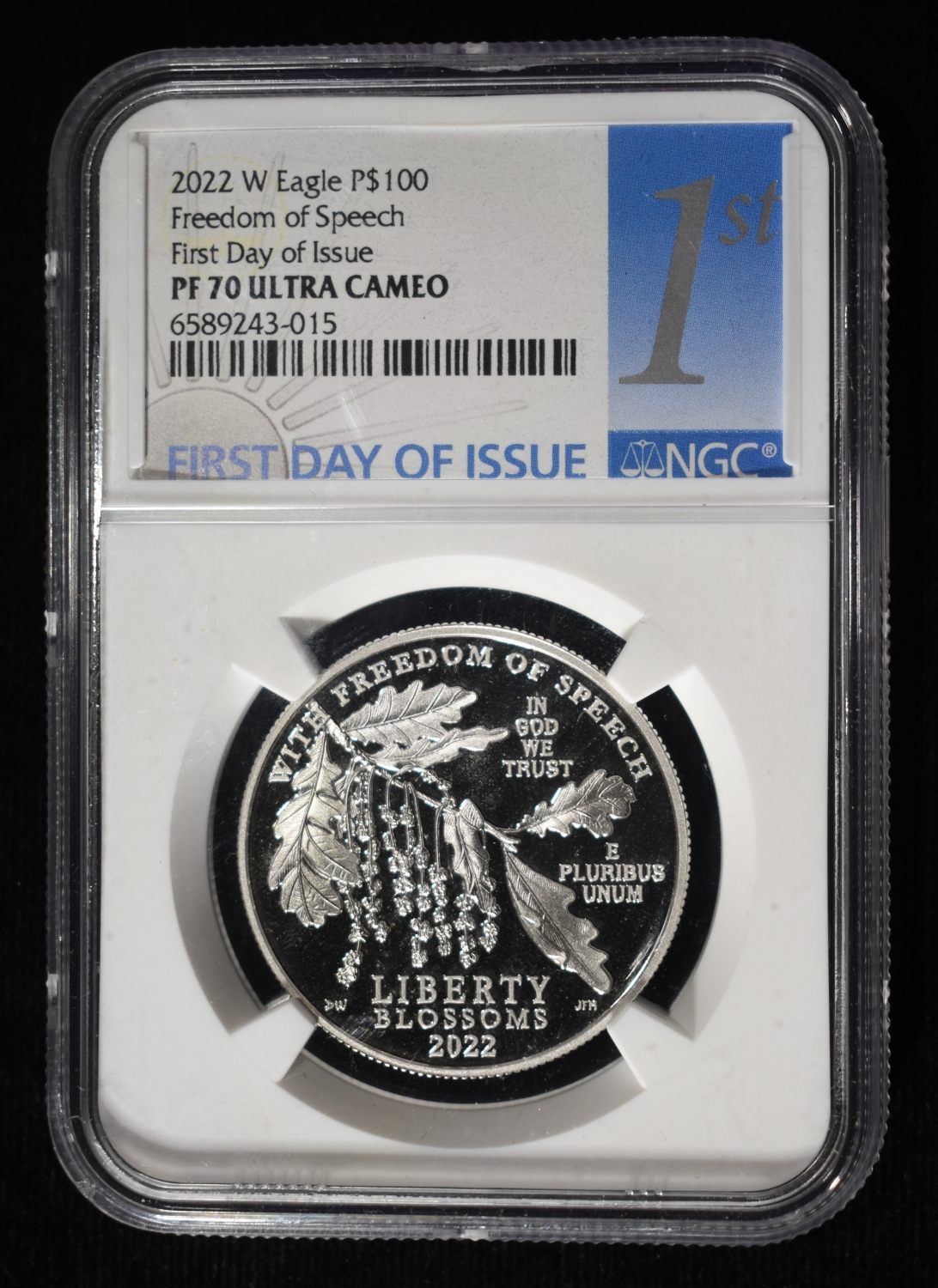 2022-W PLATINUM EAGLE NGC PF-70 ULTRA CAMEO