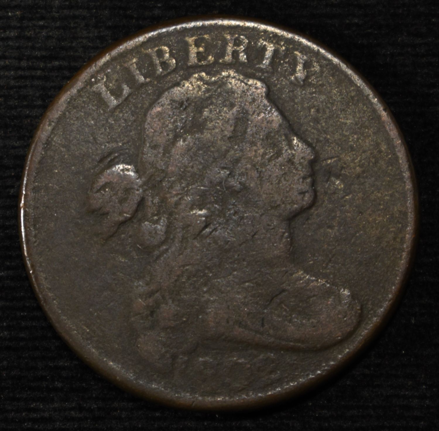 1802 LARGE CENT FINE, SOME POROSITY
