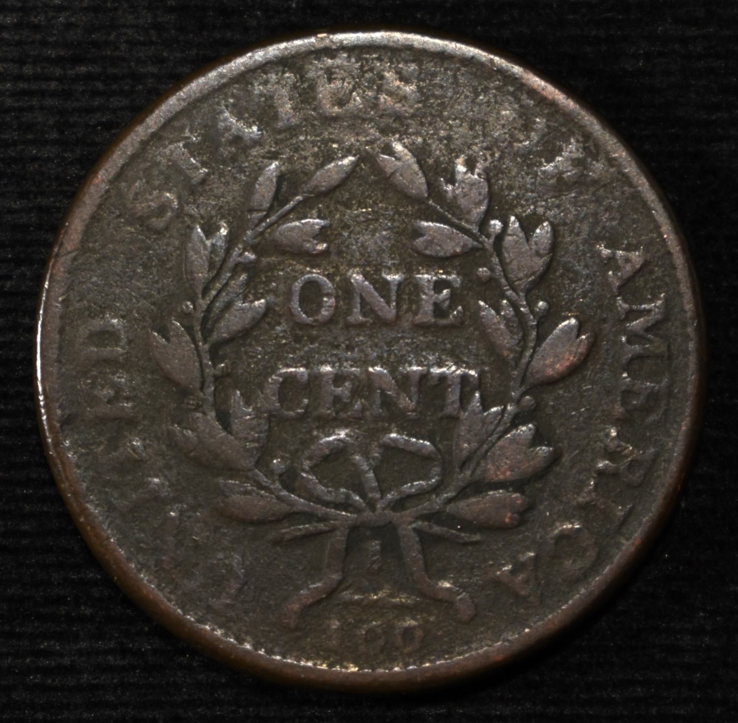 1802 LARGE CENT FINE, SOME POROSITY