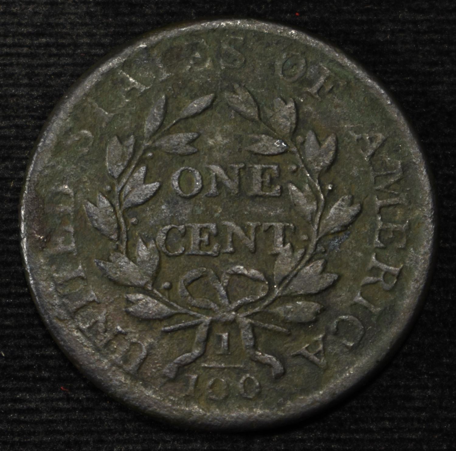 1803 LARGE CENT FINE, DARK