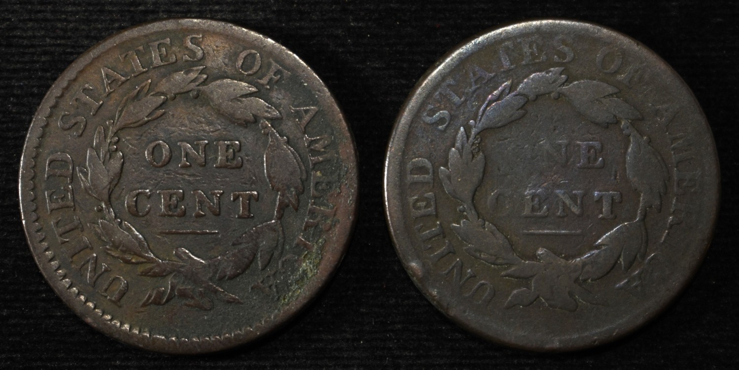 1817 15 STARS & 1819 LARGE CENTS